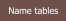 Name tables