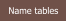 Name tables